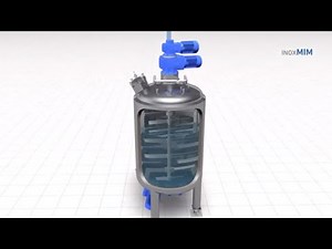 COUNTER-ROTATING AGITATOR: Tandem + Bottom Mixer EMF | www.inoxmim.com/en