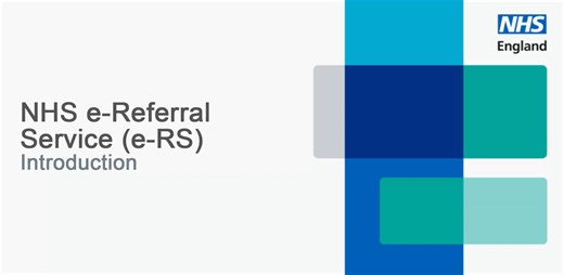 NHS e-Referral Service (e-RS) Introduction