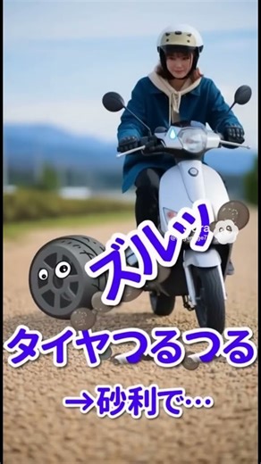 バイク女子あるある失敗編。同じ失敗しないように運転に全集中しようね！#automobile #カップル #アウトドア