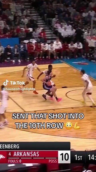 Trevon Brazille Blocks Shot with Authority | March Madness