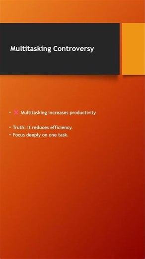 Multitasking Is a Lie… 😳#shorts #viral #fyp #foryou #foryoupage #productivity #focus