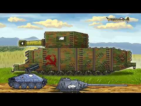 Concrete Monster Mission - Cartoons about tanks