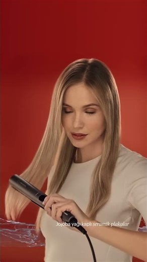 HS 9330 Grundig Elementa™ Aqua Buhar Fonksiyonlu Saç Düzleştirici