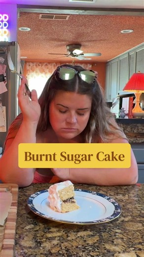 Burnt Sugar Cake Recipe — Classic Date-Filled Cake
