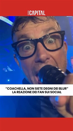 Fan dei Blur (e non solo) contro il pubblico del Coachella: “Coachella, non siete degni dei Blur”. E ancora “Ecco com’è fatto un concerto vero”, “Sciocchi americani ecco come si fa” e così via fino a insulti più pesanti: dopo la scena imbarazzante dei Blur ignorati dal pubblico del Coachella è arrivata la reazione dei fan, con una valanga di video che sui social prendono di mira i gusti musicali del pubblico del festival californiano. Cosa ne pensate? Mettiamo su Parklife? | Radio Capital