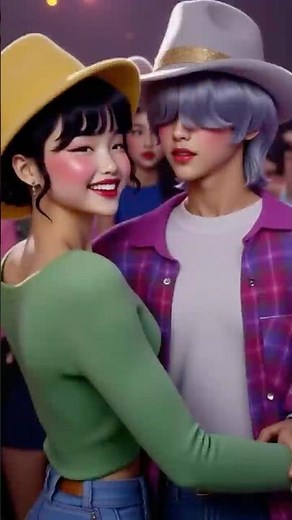 Watch the full video⬆️: 💋Romantic Kisses in a Bar | K-pop: Demon Hunters