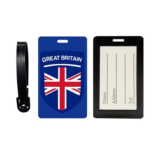 Great Britain Flag Crest Suitcase Tags, Luggage Tag, Union Jack Team GB UK - Etsy