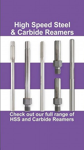 High Speed Steel and Carbide Reamers
