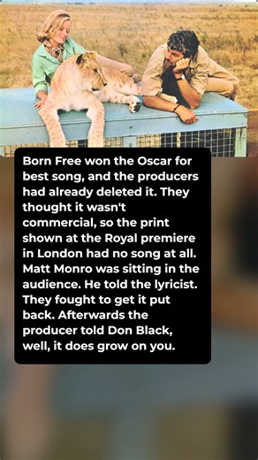 The Producers Cut It Before The Premiere 🦁 - Born Free