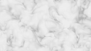 White grey abstract 3d background with dynamic clouds. Seamless looping animation. 4K footage