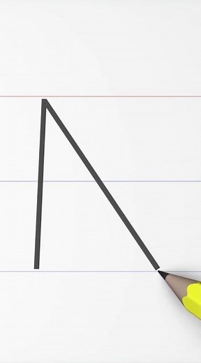 Letter N writing Practice for Kids #N, #alphabets #funandlearning #joyfullearning #kidseducation