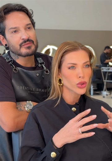 Qual nome dar a essa cor de cabelo única para a Mah?