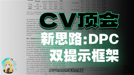 CVPR25即插即用好思路：改进现有prompt tuning，微调VLM双提示协作!