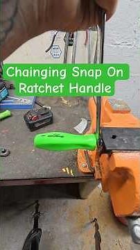 How To Change a Snap On Ratchet Handle (SHORT VIDEO) Full Video Posted
