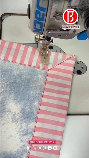How to make the quilt cover and pillowcase edge