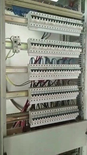 Industrial Electrical Panel Tour & Power Distribution Cabinet Overview 🔍 #shorts