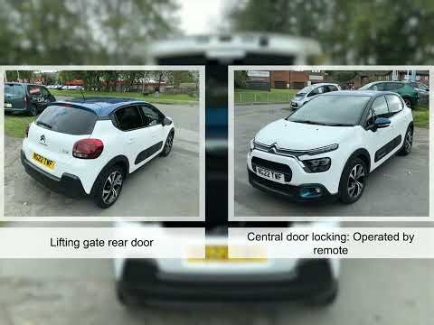 For sale 2022 CITROEN C3 PURETECH SHINE PLUS S/S MANUAL PETROL