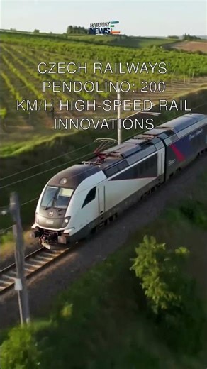 Czech Railways' Pendolino: 200 km/h High-Speed Rail Innovations