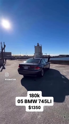 MR.FIRM ON THE PRICE ‼️MR.I GOT WHAT YOU NEED‼️ on Instagram: "NO DM CALL 9297785248 05 BMW 745li Runs & drives light on Radio no sound Smokes when it feels like"