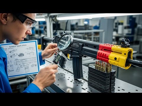How a H&K UMP works — invented by Heckler & Koch in 1999