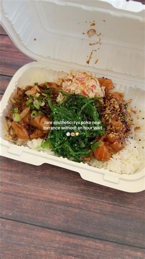 RY’S POKE soft opening in lomita👀