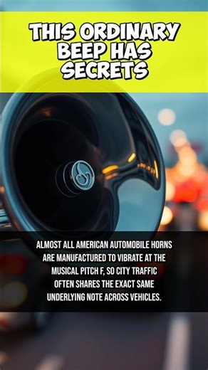 A single frequency controls honks