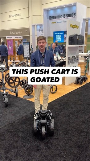 Experience the Fastest Opening Push Cart in Golf 🤯