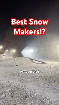 How to Make Snow in Your Backyard Snowboard/Ski Park