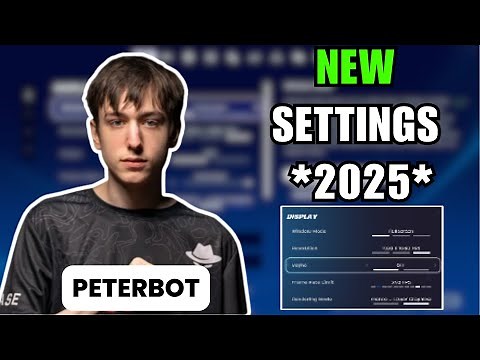 Peterbot’s INSANE 2025 Settings REVEALED! (Chapter 6 Pro Tips)