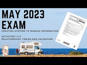 NEW! JUNE 2023 EXAM - BTEC Level 3 Database Exam Walk through (Part1) Tables, Relationships and more
