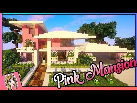 Girly House Minecraft with Interior! (WORLD DOWNLOAD)