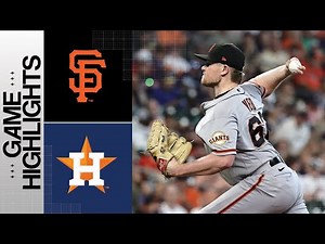 Giants vs. Astros Game Highlights (5/3/23) | MLB Highlights