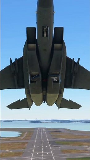 USAF F-15 Eagle Soars – Epic Gear Up!