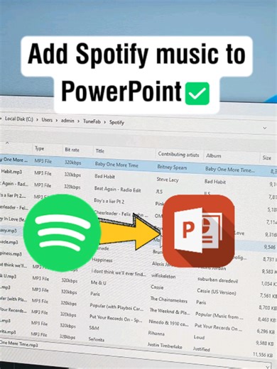 Looking to polish your PowerPoint presentation with unique Spotify music? This video will show you how to embed your favorite Spotify music into the PowerPoint slideshow.#powerpoint #spotifymusic #musicdownload #tutorials #tunefab