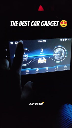 Android Auto on 2004 car 🤩 #automobile #android #carplay