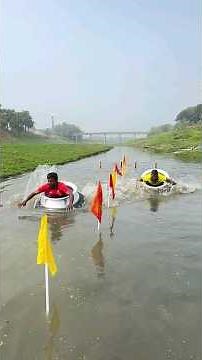 Epic Water Obstacle Race! Floating, Climbing & Non-Stop Action – Who Wins?