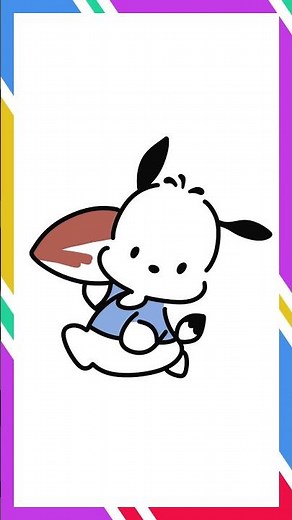 Drawing Pochacco Cartoon Easy