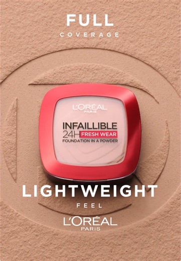 Infallible 24H Fresh Wear Powder Foundation Review