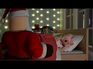 PEACH FAMILY CHRISTMAS EVE SPECIAL! *CATCHING SANTA* Roblox Bloxburg Voiced RP Roleplay