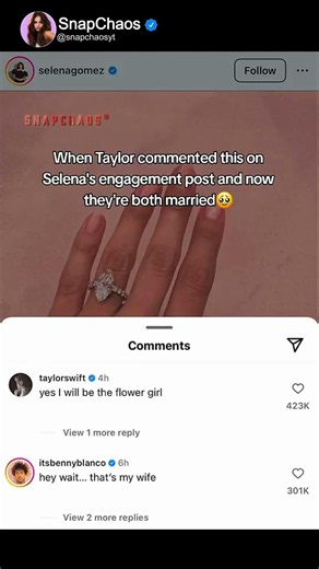 The Comment That Shows How Close Taylor & Selena Really Are 🫶 #selenagomez #taylorswift #shorts