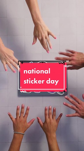 Psst... it’s #NationalStickerDay 👀 Get 10 or more small stickers for 50% off on Redbubble. #stickers #stickershop #stickertiktok #stickerlover #art #artist #artlover #stickerbomb #stickerchallenge