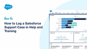 How to Log a Salesforce Support Case in Help and Training