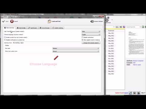 How to Change Languge on Calibre - Tutorial