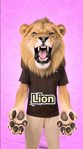 Learn Five Animals Names For Kids With Fun 3D Animation English Learning Video