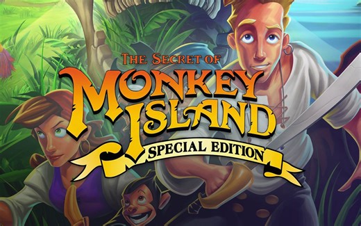 《猴岛小英雄(The Secret of Monkey Island》特别版+原版通关视频