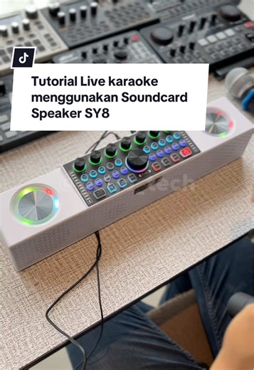 Tutorial Live Karaoke dengan Soundcard Speaker SY8