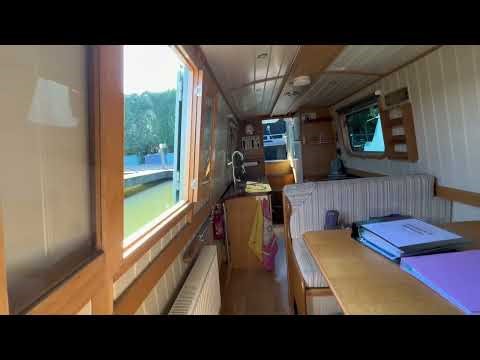 Bickerstaffe 57’ reverse layout narrowboat for sale. £120000