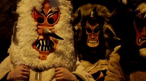 Video. Masked dancers chase away evil at a festival in Bulgaria