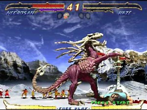 #590 Primal Rage 2 Boss: Necrosan gameplay and glitches.
