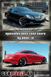 GTA 4 Mercedes Benz E500 Coupe Mod - GTAinside.com
